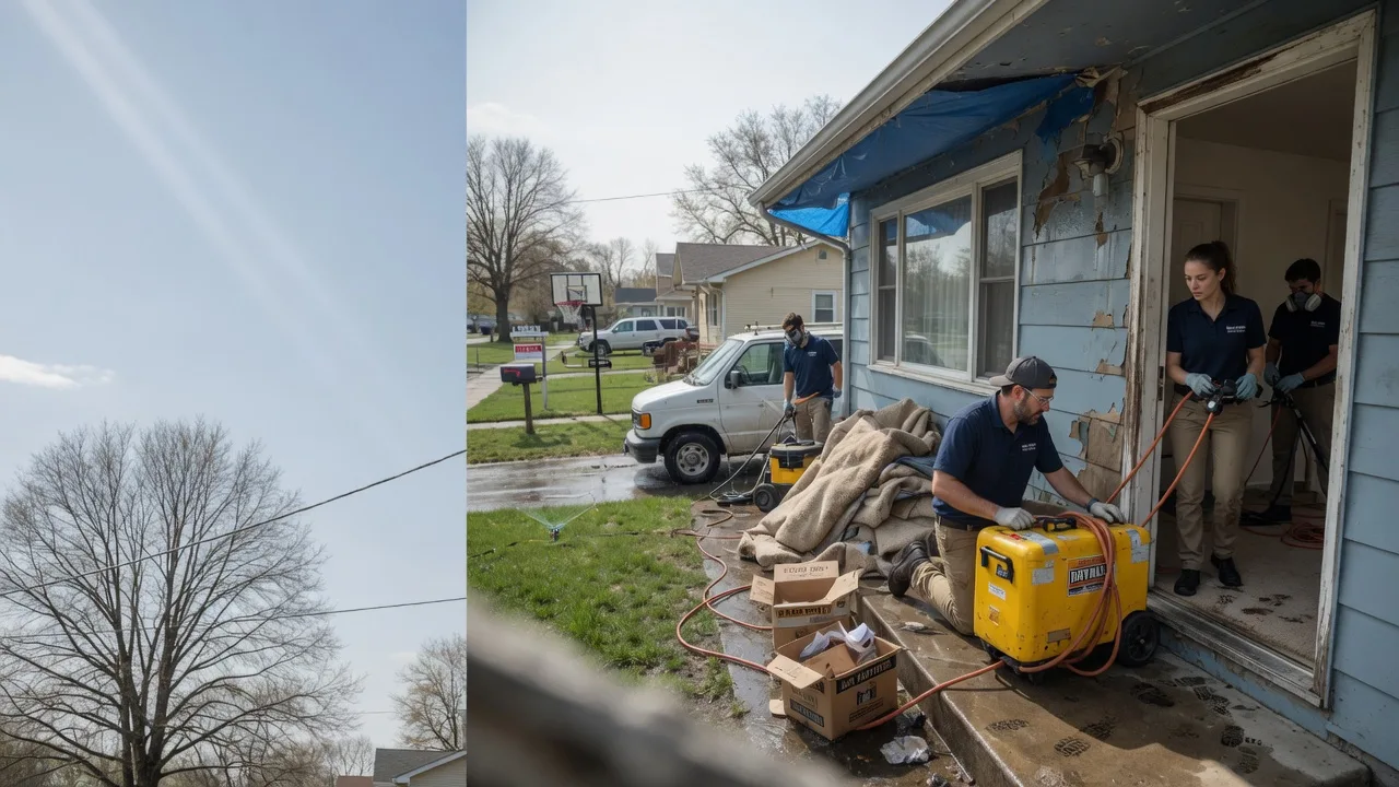 Basement Flood Cleanup in Dailey, WV near me
